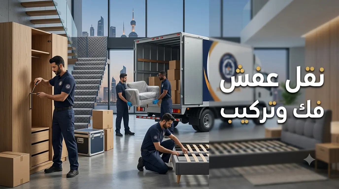 نقل عفش فك وتركيب