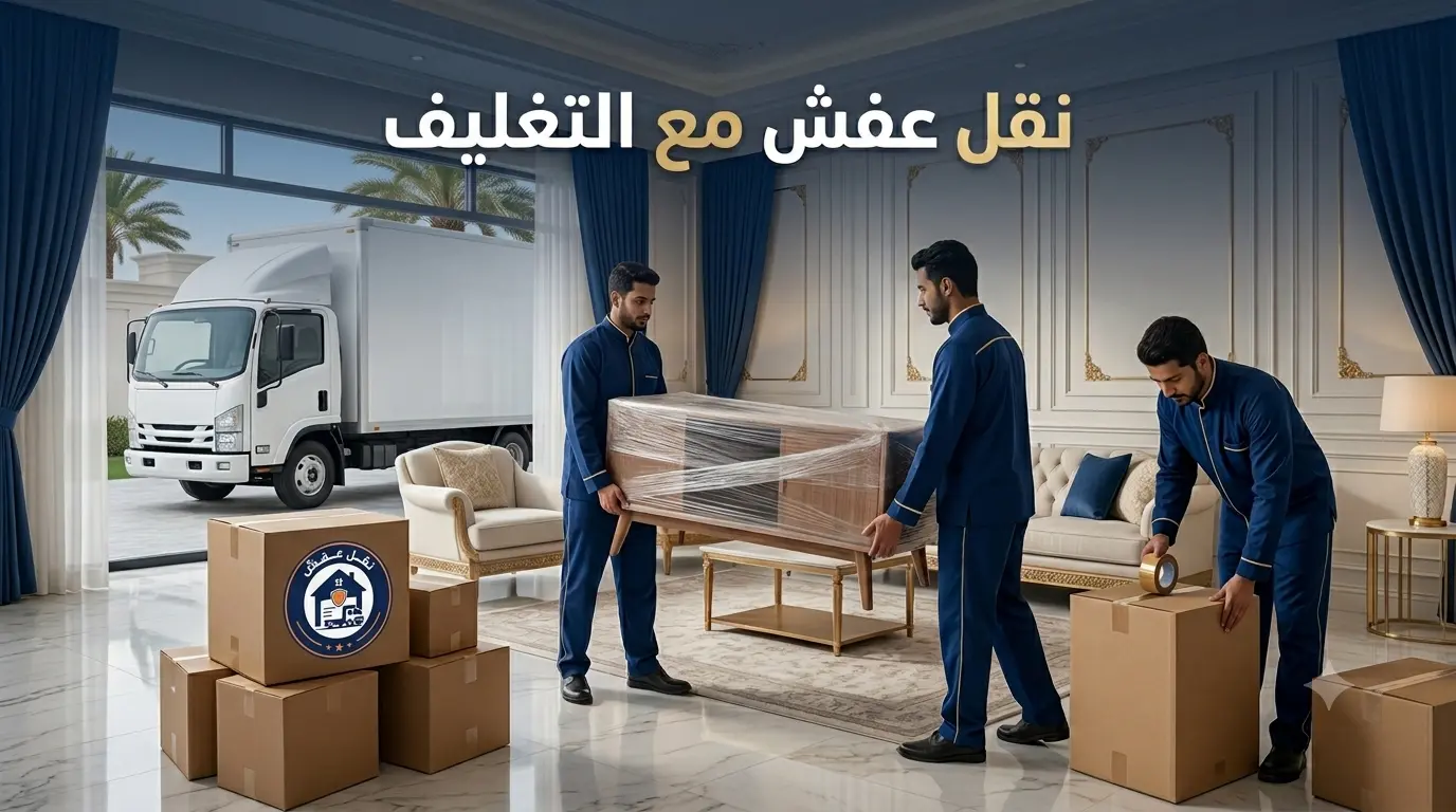 نقل عفش مع التغليف